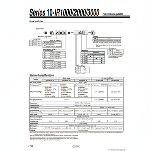 Regulador de presión de precisión SMC Pneumatics Modelo 10-IR2020-02B - Product Image 1
