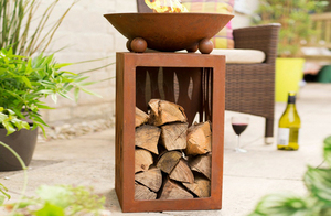 Chimenea Outdoor Fire <strong>Chimney</strong> Outside outdoor fire <strong>garden</strong> <strong>chimney</strong> fire pit place - Product Image 6