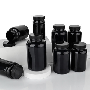 175ml 190ml 200ml 225ml 250ml 300ml Rỗng thuốc đen bao bì rắn nắp lật di động sản phẩm sức khỏe chai kẹo <span class=keywords><strong>container</strong></span> - Product Image 4