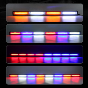 ไฟเตือนฉุกเฉินแบบ LED แถวเดียว 90W 24V Cob ติดตั้งง่าย 12V สำหรับรถยนต์ รถบรรทุก กันชนหน้าและแถบหลังคา ขนาด 4 นิ้ว แบบกระพริบ - Product Image 5