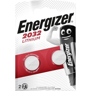 Batería de Litio Energizer CR2032 3V, Paquete de 2, Resistente a Niños - Product Image 1