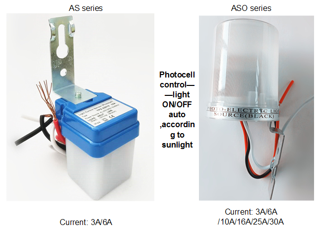 30A ASO Photo-Electric Light Control 220VAC Photocell Street Light EESS Inductive Switch ASO-22030 IP22 5-30LUX 1W