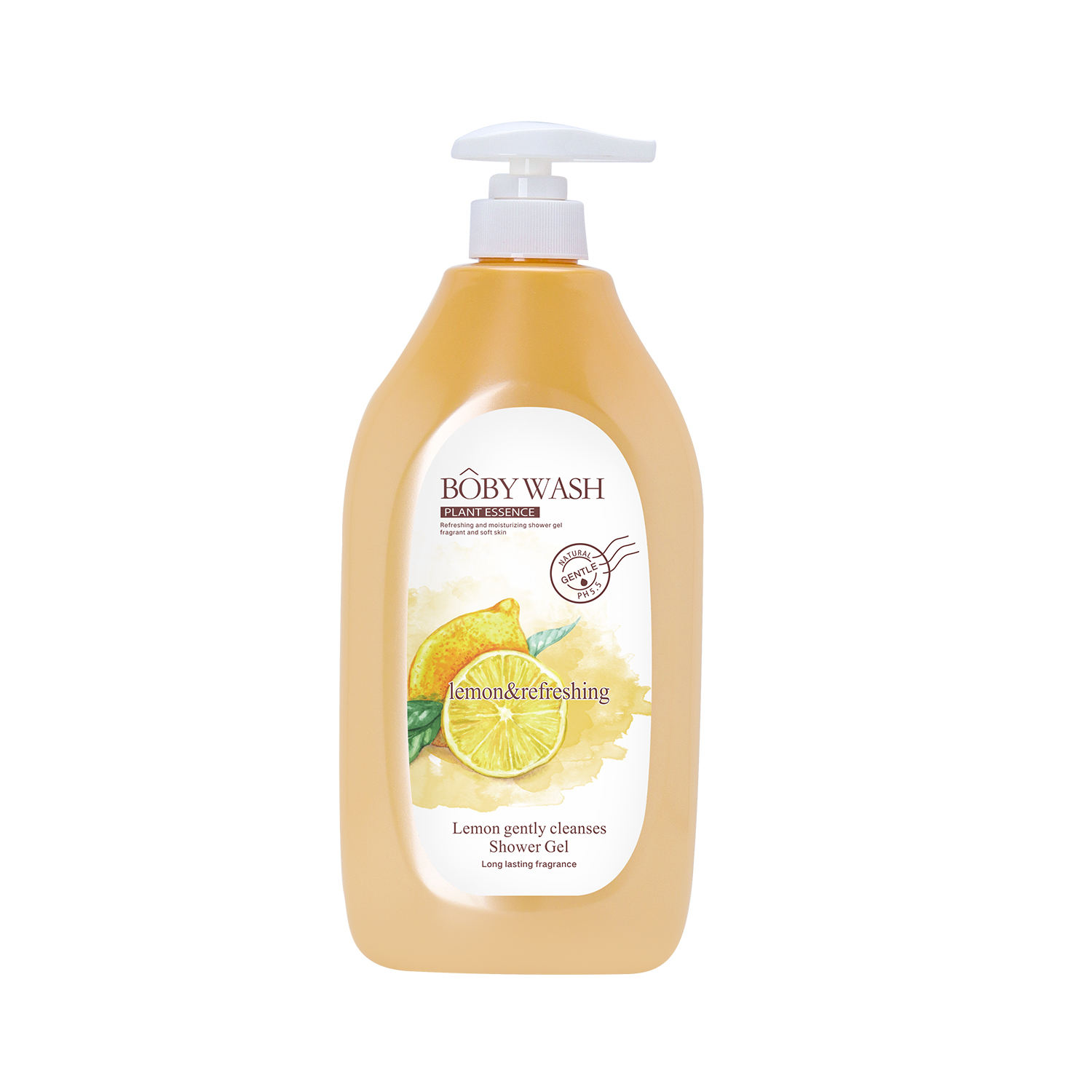 Lemon refreshing shower gel