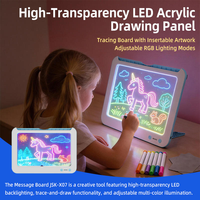 Tableau de dessin magique, cadeaux d'anniversaire, tableau de dessin lumineux à LED, jouets de dessin pour enfants, pour cadeaux d'anniversaire