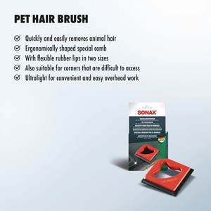 Herramienta eficaz para eliminar el pelo de las mascotas, 1 pieza, elimina eficazmente el pelo de animales de los asientos del coche y la tapicería - Product Image 2