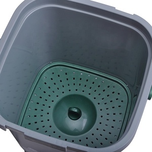 Conteneur soluble dans la <span class=keywords><strong>cuisine</strong></span> de 15l, stockage des déchets alimentaires, à usage domestique, corbeille avec intercalaires - Product Image 4