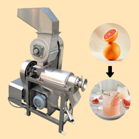 Presse-agrumes industriel en acier inoxydable, extracteur de jus commercial à vis pour fruits, ananas, orange, citron