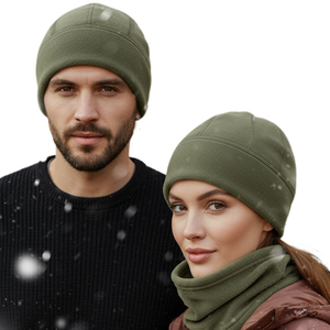 Ensemble bonnet et <span class=keywords><strong>cache</strong></span>-<span class=keywords><strong>cou</strong></span> unisexe en polaire coupe-vent, <span class=keywords><strong>masque</strong></span> facial chaud pour hommes et femmes par temps froid - Product Image 1