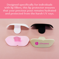 Protecteur de lèvres en silicone, protection UV, coussinet réutilisable pour le bronzage au solarium, empêche la dissolution du filler et des lèvres sèches, logo personnalisé