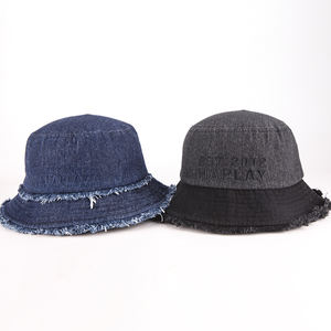 Bobs d'Été Unis Personnalisés pour Femmes, Chapeaux <span class=keywords><strong>Bob</strong></span> Tendance <span class=keywords><strong>en</strong></span> <span class=keywords><strong>Jean</strong></span> pour Sports de Plein Air Anti-UV, Casquettes de Pêcheur de Haute Qualité - Product Image 4