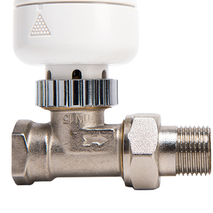 Radiator Valves Heating Temperature <b>Control</b> Straight <b>Thermostat</b> Valves - Product Image 2