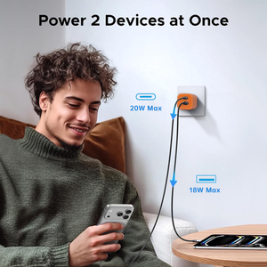 Sumsung Certificated PD 45W Fast Charger with US <b>Plug</b> Portable Compact Light-Weight Pocket QC3 <b>USB</b>-C Type-C for - Product Image 5