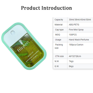 Tùy Chỉnh Đầy Màu Sắc Logo Refillable Tay Khử Trùng Phun Chai Leakproof Thiết Kế Cho Du Lịch Và Văn Phòng Sử Dụng - Product Image 4