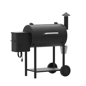 Barbecue à granulés professionnel électrique <span class=keywords><strong>Traeger</strong></span>, fumoir à granulés, chariot électrique en acier inoxydable, chariot pour fût à huile - Product Image 1