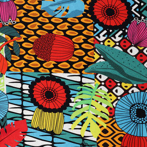 100% <span class=keywords><strong>viscose</strong></span> biologique 21S tissu de jersey unique à impression numérique de poids moyen pour vêtements africains - Product Image 5