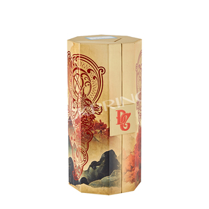 Elegante Rígida Caixa de Vinho Elegante Luxo Exquisite Único Vinho Caixa Com Em Relevo Dragão Logotipo Imponente Caixa De Papel para Whisky Wine - Product Image 5