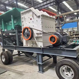 מגרסת סלעים ניידת סינית 600*600 מכולתית, מכונת ריסוק אבנים, מגרסת קופסה גדולה - Product Image 2