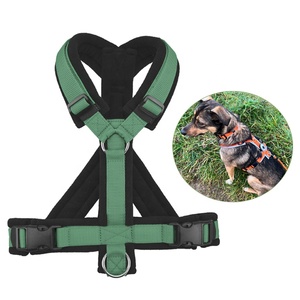 Chaleco de entrenamiento de diseñador personalizado sin tirones, <span class=keywords><strong>correa</strong></span> de pecho <span class=keywords><strong>para</strong></span> mascotas, arneses tácticos de agilidad antitirones con acolchado suave <span class=keywords><strong>para</strong></span> <span class=keywords><strong>perros</strong></span> grandes - Product Image 1