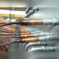 Enfriador de unidad de descarga superior de pie, eléctrico, de aluzinc, personalizado, de bajo perfil, para refrigeración industrial -40°C a 10°C, ecológico