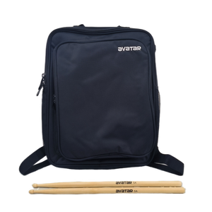 Bolsa de Transporte para Pads de Percusión PD705 de Alta Calidad con Forro de Silicona, Incluye <span class=keywords><strong>Baquetas</strong></span> - Product Image 1