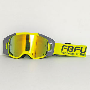 Masque de motocross à dégagement rapide avec verres laminés et déchirables, personnalisable pour MX, tout-terrain, dirt bike et enduro - Product Image 3