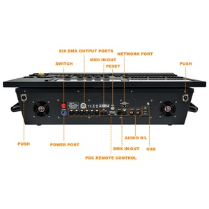 Consola de Luces de Escenario Payton MA2 de Pantalla Dual (Versión para PC) con LED RGB DMX512, IP33, <span class=keywords><strong>12000</strong></span> Horas de Duración, Voltaje Universal - Product Image 5