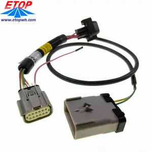 Waterproof sealed APEX 2.8 series automotive wiring harness for pump-fule system