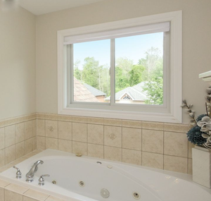 China corredera ventana de pvc con diseño de la parrilla y red de <span class=keywords><strong>mosquito</strong></span> - Product Image 6