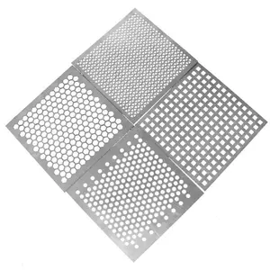 Factory Customized Perforated Stainless Steel Filter Mesh Aluminum Sheet Perforated Metal Mesh Screen