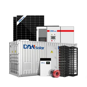 Large 30KW 50KW 100KW Hybrid Solar Energy Storage System Commercial 200kwh