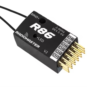 RadioMaster R88 2.4GHz 8CH Over 1KM PWM Nano Compatible FlySkySupport Return RSSI for <b>Drone</b> for TX16S/TX12/TPRO - Product Image 1