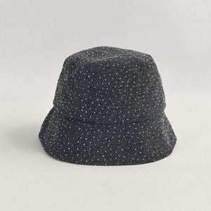 Autumn New Korean Version Rhinestone Starry Bucket <b>Hat</b> Women Lady Fashion Flat Top Trend Bucket <b>Hat</b> - Product Image 3