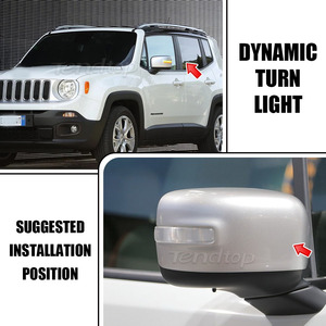 Fábrica para 2015-2022 Jeep Renegade LED Señales de giro dinámicas Intermitentes de espejo lateral Intermitentes de flecha secuencial Luces de señal - Product Image 6