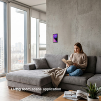 Panneau de contrôle intelligent pour la maison, passerelle Zigbee WiFi HomeKit Matter, panneau LED intelligent, commande par application Android/iOS, interrupteur pour hôtel et domicile