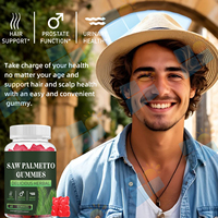 Complément alimentaire en gommes de palmier nain SUNI OEM ODM à marque privée pour la santé de la prostate des hommes et la vitalité masculine, vente en gros