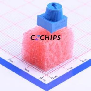 Resistencia Ajustable/Potenciómetro 3386P-1-104TLF, Componente de Orificio Pasante (THT)-3P, 9.5x9.5mm, Resistencia de 100kOhm, 10%, 500mW, 100ppm ℃ - Product Image 1