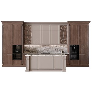<span class=keywords><strong>ราคา</strong></span>โรงงานเฟอร์นิเจอร์ห้องครัวทั้งบ้าน Cabinetry โมเดิร์นคลาสสิกพระราชวังหรูหราตู้ครัวไม้เนื้อแข็งที่กำหนดเอง - Product Image 1