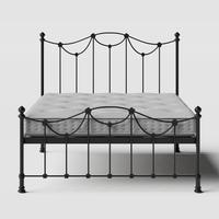 Cadre de lit en métal fer acier style emballage lit pour bébés filles avec matelas à vendre