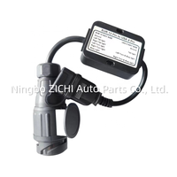 Trailer Light Converter US 4-Wege nach EU 13-poliger Anhänger adapter USA Fahrzeug 4-poliger Flach anschluss an 13-poligen Rundst ecker