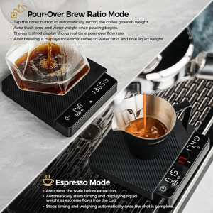 Balance à café compacte et portable 2000g 0.1g Haute précision Design antidérapant pour usage domestique et commercial - Product Image 6