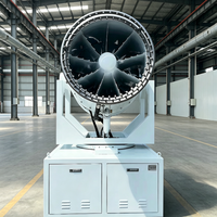 Canon à brouillard anti-poussière de fabrication chinoise avec fonctionnement continu et stable pour routes de carrières