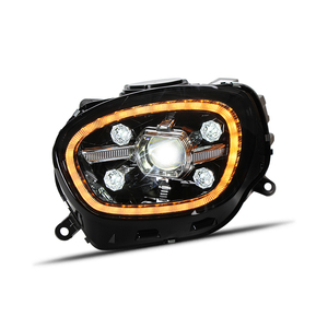 Fari Full LED per BMW <span class=keywords><strong>MINI</strong></span> <span class=keywords><strong>Cooper</strong></span> <span class=keywords><strong>Countryman</strong></span> F60 con Lente Bi-xeno, Proiettore, Indicatori di Direzione LED, Luci Diurne e Indicatori Sequenziali - Product Image 4