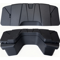 Boîte de rangement universelle pour VTT de 120 L avec matériau LDPE pour VTT de 250 à 500 cm³