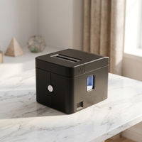 Cashino-Impresora POS de escritorio de 58mm, dispositivo de impresión térmica directa, con cortador automático, conexión USB y soporte ESC/POS