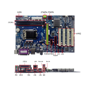 เมนบอร์ด LGA 1150 I3, I5, I7 H81 ATX สำหรับคอมพิวเตอร์เซิร์ฟเวอร์อุตสาหกรรม ATX-EI8114 เมนบอร์ด H81 - Product Image 1