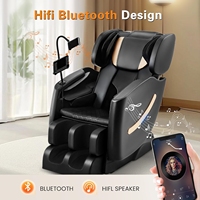 Fauteuil de massage portable en cuir PU à prix abordable, zéro gravité, 8D, pour les jambes et les pieds, avec pression des doigts sur tout le corps, machine de soins personnels et de détente