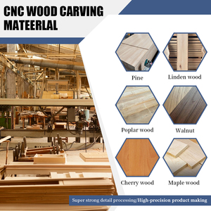 OEM Tùy Chỉnh CNC Gia Công Gỗ Dịch Vụ 5 Trục Cắt Phay Biến Thông Óc Chó Tre Maple Zelkova Màu Đỏ Gỗ Hồng - Product Image 6