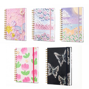 <span class=keywords><strong>Quaderno</strong></span> a Spirale <span class=keywords><strong>A5</strong></span> con Copertina Rigida e Stampa Carina, Taccuino Promozionale Personalizzato - Product Image 4