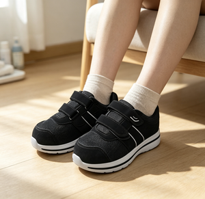 <span class=keywords><strong>Scarpe</strong></span> Diabetiche Traspiranti e Leggere, Facili da Indossare e Togliere, Suola in EVA Antiscivolo, Comode <span class=keywords><strong>Scarpe</strong></span> Piatte per la Cura del Piede Diabetico - Product Image 2