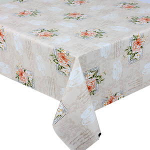 Mantel <span class=keywords><strong>de</strong></span> PVC Tejido a Crochet, Económico, al por Mayor, <span class=keywords><strong>de</strong></span> Buena Calidad, Diseño Mármol, Plástico, Impermeable - Product Image 5